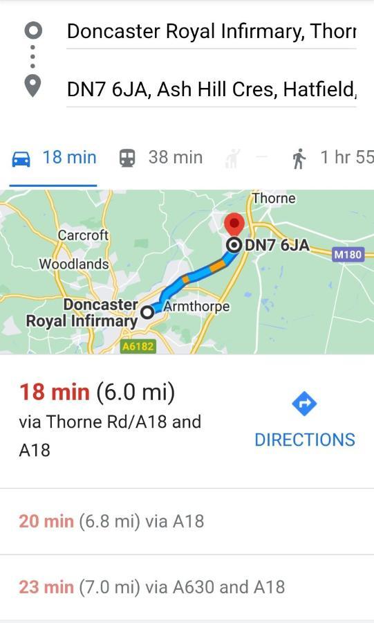 Hilltop Place Suites Near Doncaster Racecourse מראה חיצוני תמונה