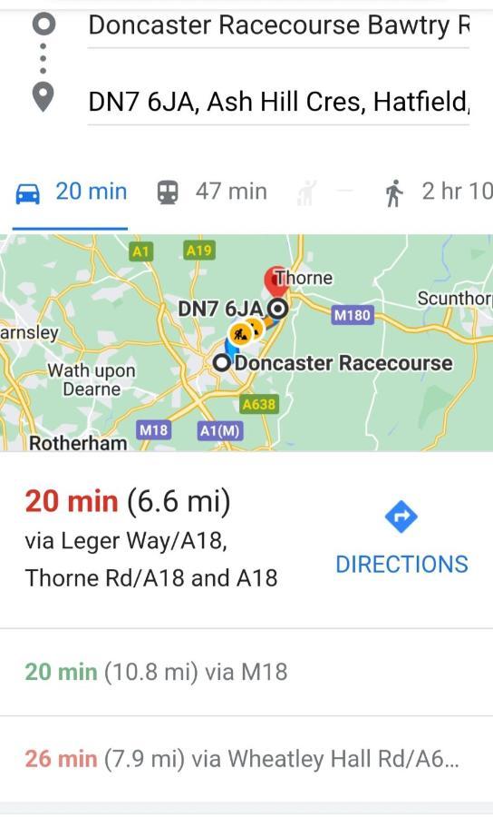 Hilltop Place Suites Near Doncaster Racecourse מראה חיצוני תמונה