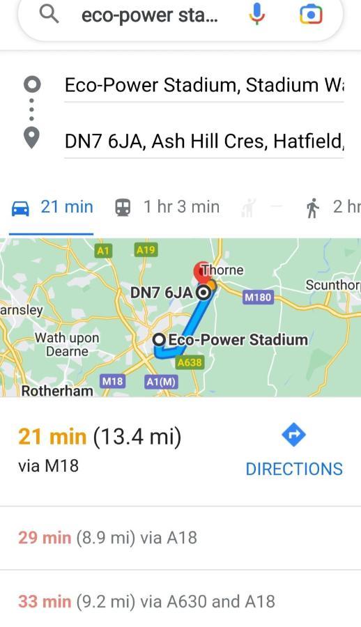 Hilltop Place Suites Near Doncaster Racecourse מראה חיצוני תמונה